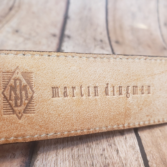 Like New Martin Dingman Italian Calfskin Belt - Picture 2 of 4
